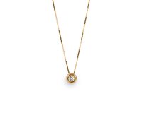 Collana Promesse Donna in Oro rosa Diamante 0.04 Ct PPLAOR04 - PPLAOR04